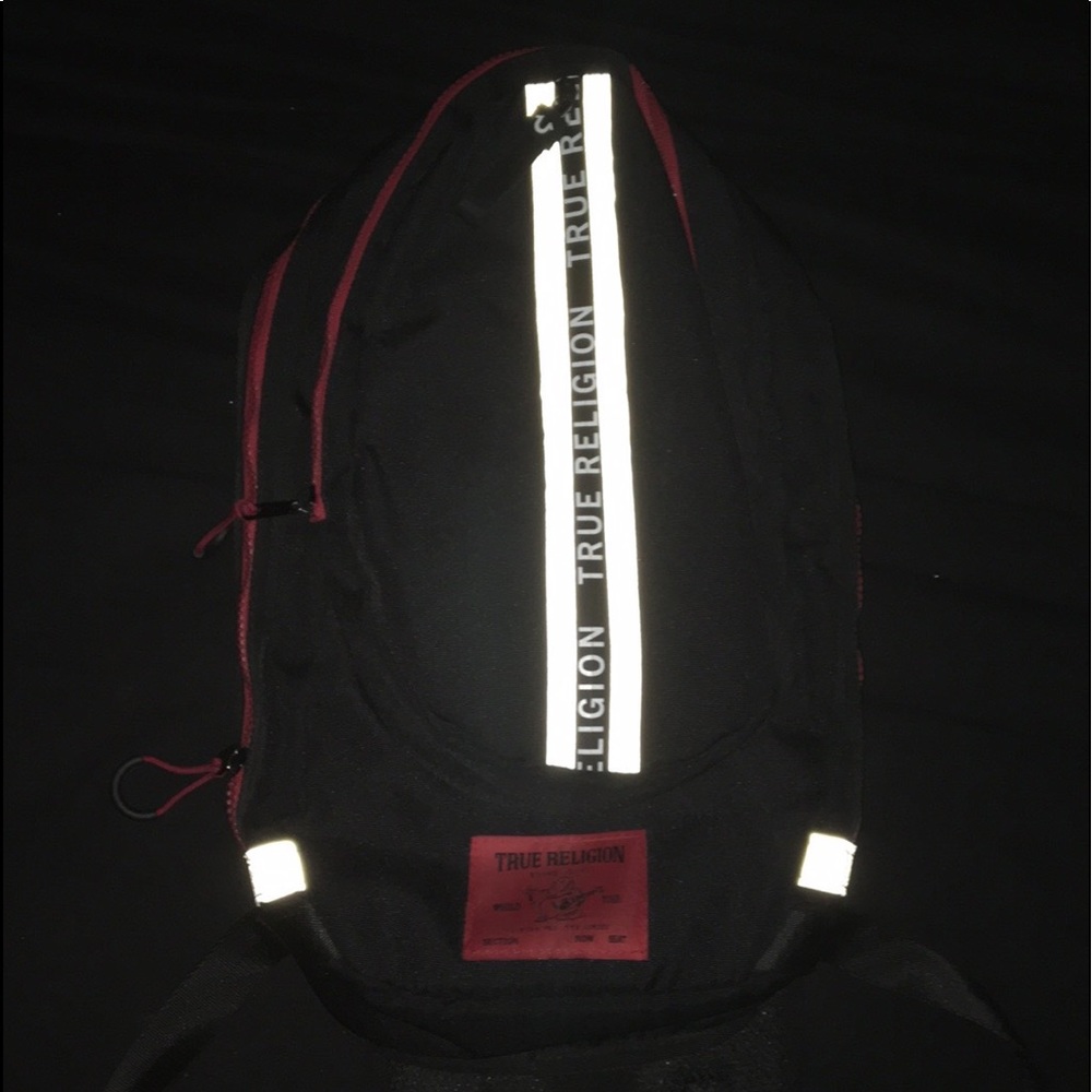 True Religion Reflective Backpack